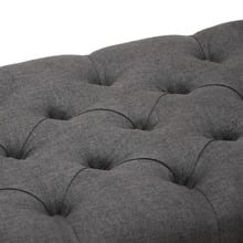 Ciem Button Tufted Storage Ottoman Bench